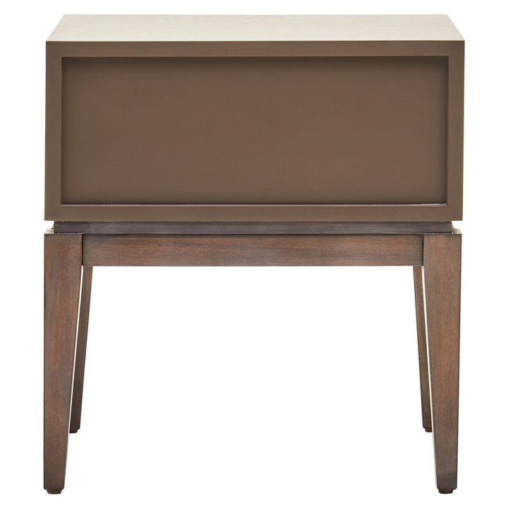 Dimaro 1 Drawer Rectangular Side Table - Antique Brown Premier 8