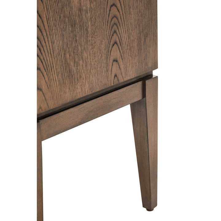 Dimaro 1 Drawer Rectangular Side Table - Antique Brown Premier 13