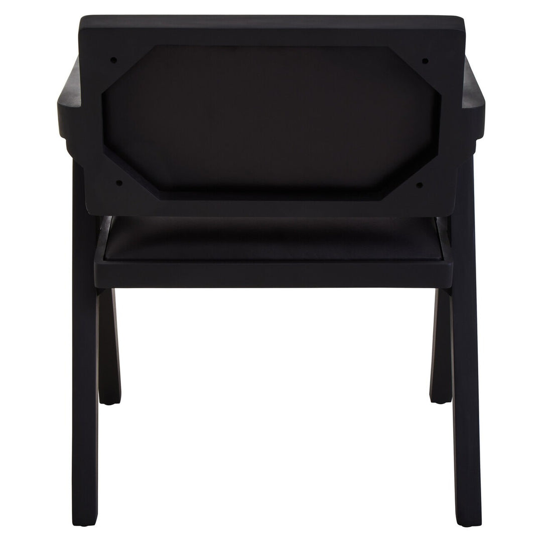 Buffalo Leather Armchair - Black Premier 9