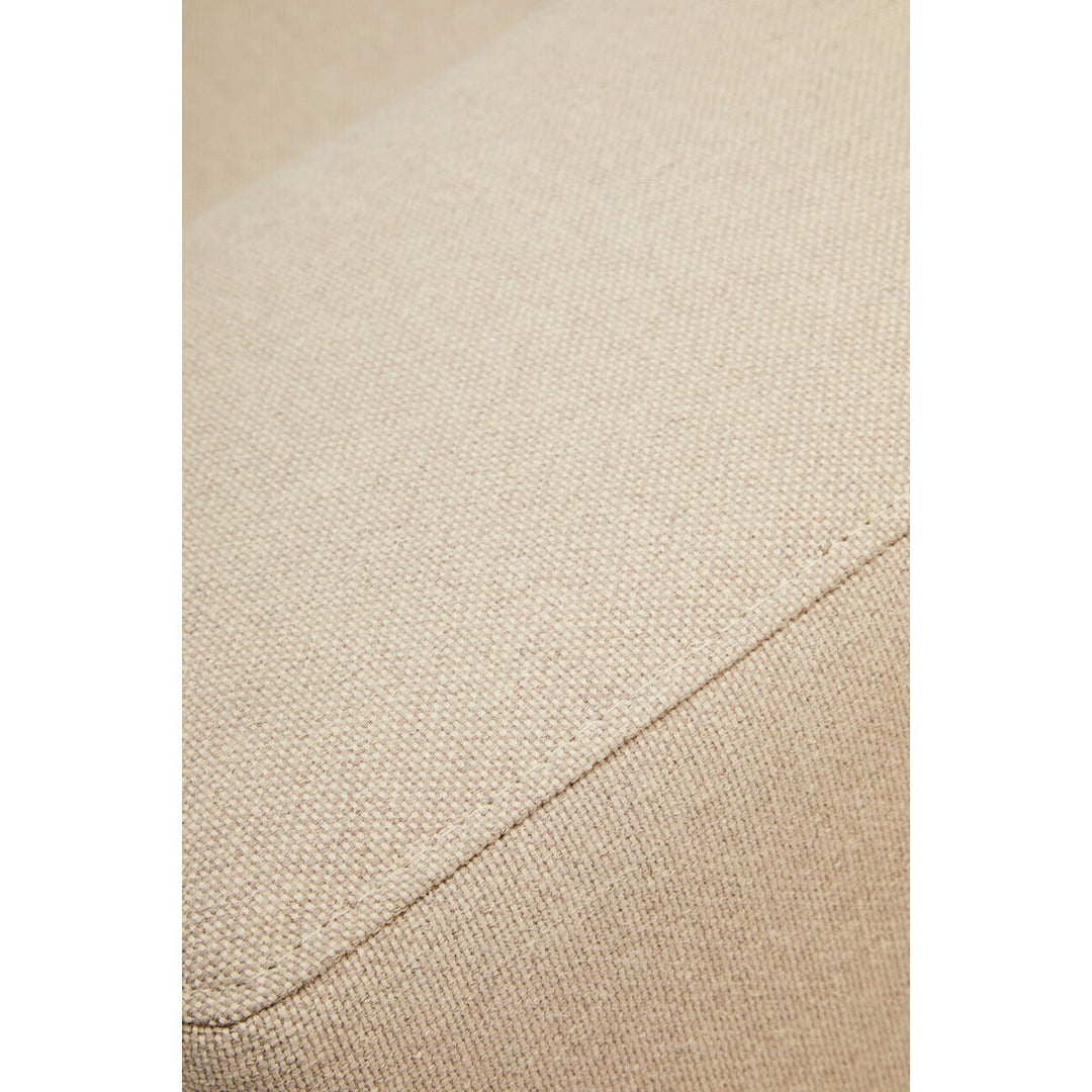 Toulon 3 Seater Fabric Left Right Chaise Sofa - Natural Premier 14