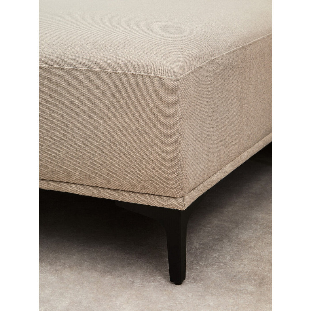 Toulon 3 Seater Fabric Left Right Chaise Sofa - Natural Premier 16