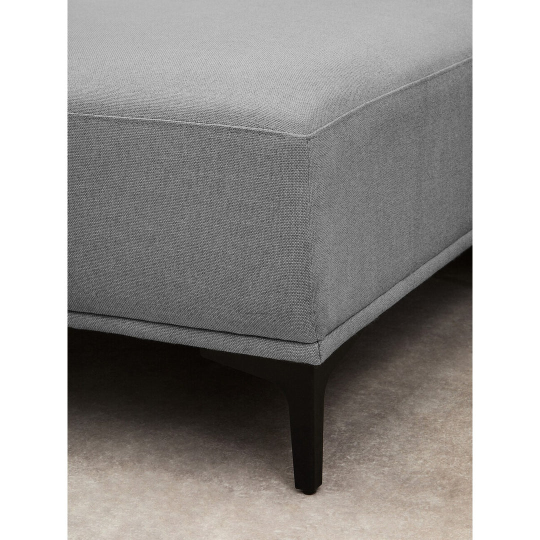 Toulon 3 Seater Fabric Right Hand Chaise Sofa - Grey Premier 16