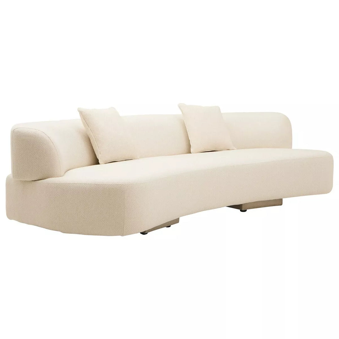 Ozzano Linen 3 Seater Sofa - Cream
