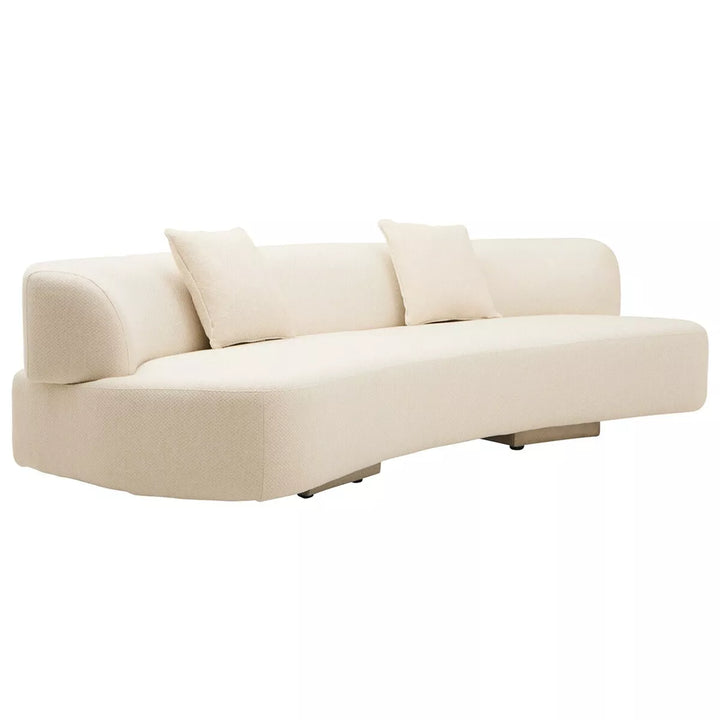 Ozzano Linen 3 Seater Sofa - Cream