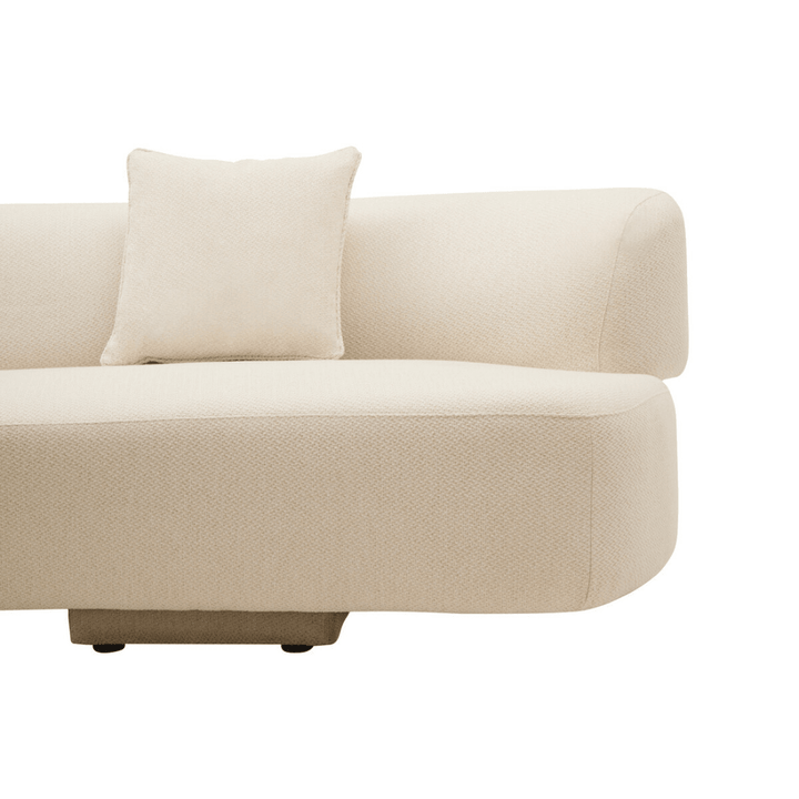 Ozzano Linen 3 Seater Sofa - Cream