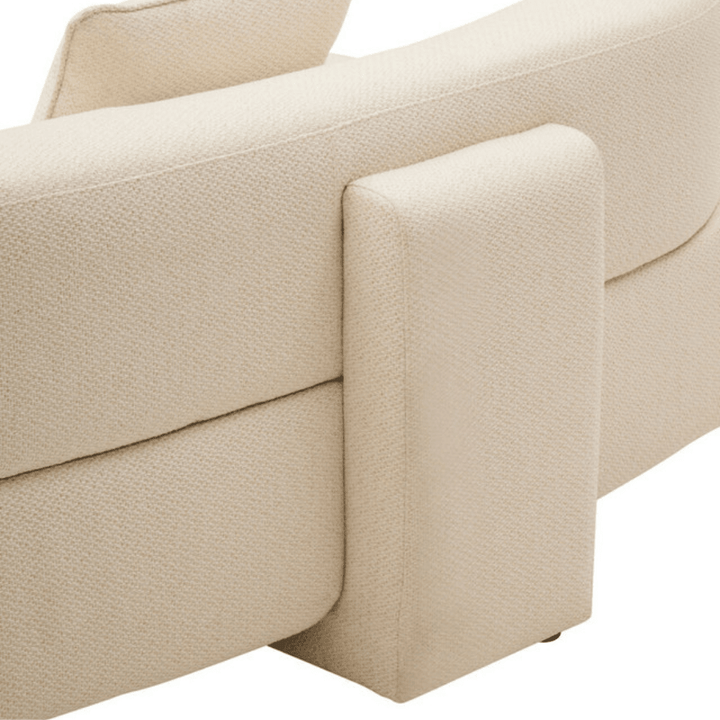 Ozzano Linen 3 Seater Sofa - Cream