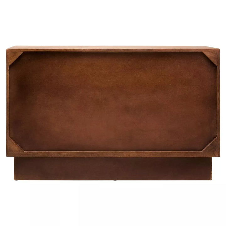 Sangar Two Door Mango Wood Carved Sideboard