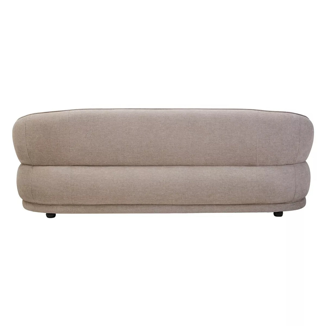 Daphne Chenille Three Seater Sofa - Taupe