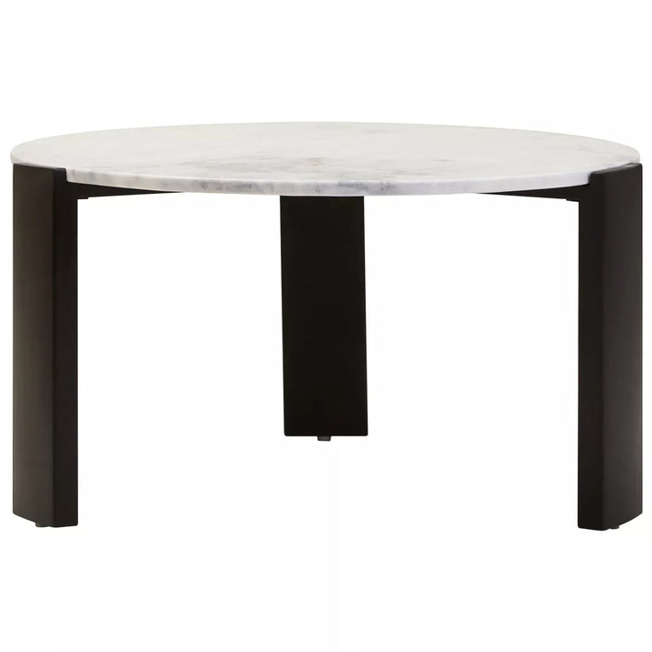 Palermo Round Top Coffee Table - White Marble