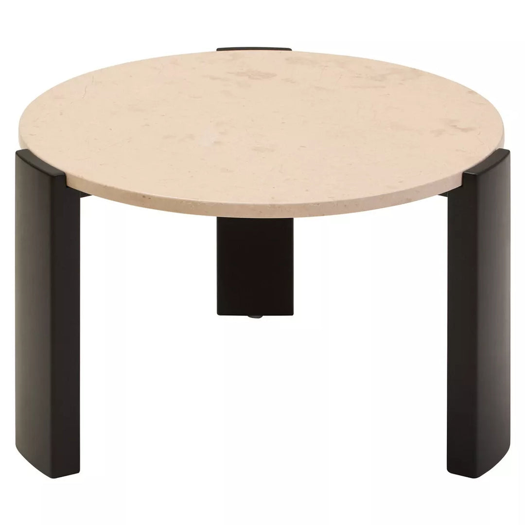 Palermo Round Top Coffee Table - Cream Marble