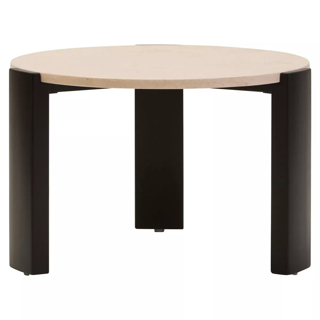 Palermo Round Top Coffee Table - Cream Marble