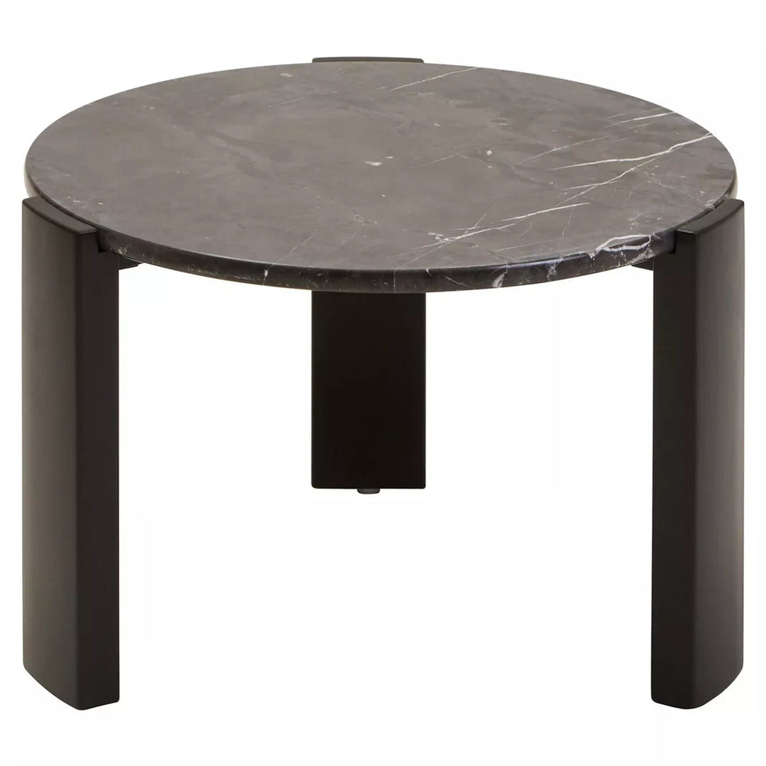 Palermo Round Top Coffee Table - Black Marble