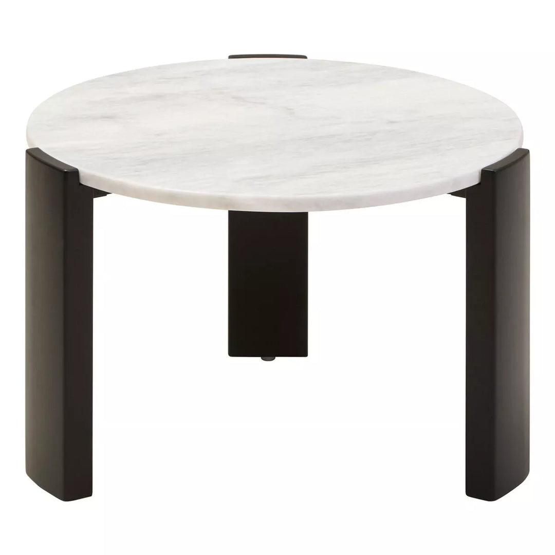 Palermo Round Top Coffee Table - White Marble