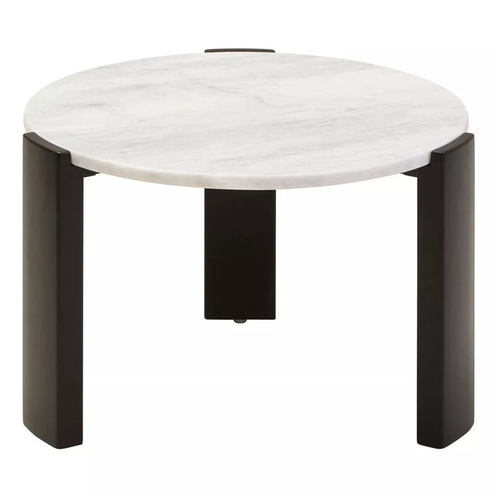 Palermo Round Top Coffee Table - White Marble