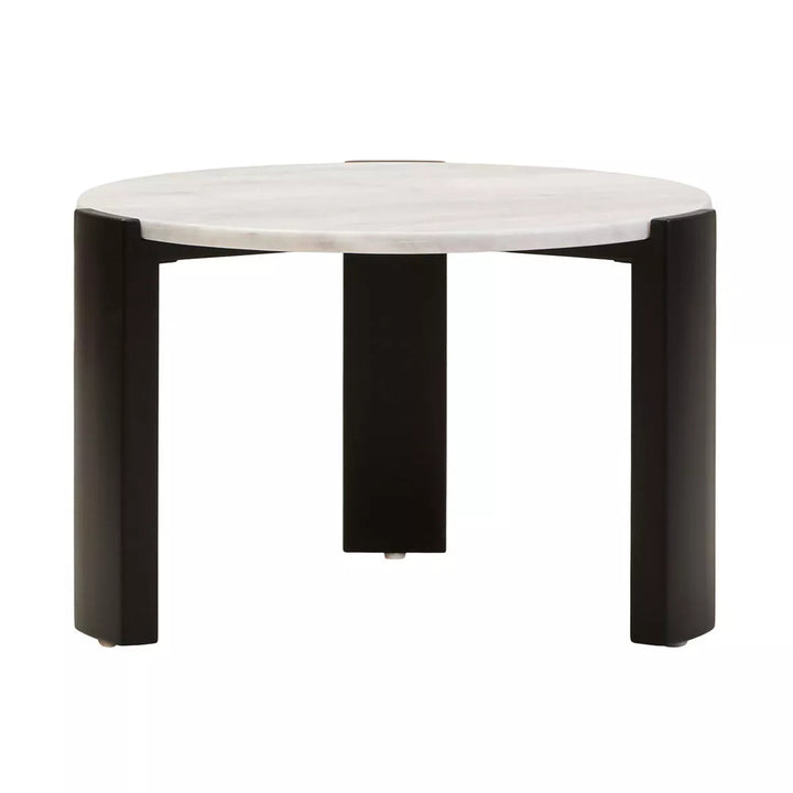 Palermo Round Top Coffee Table - White Marble