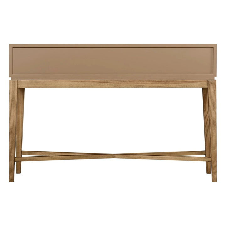 Dianthe Two Drawer Console Table - Natural