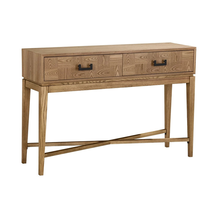 Dianthe Two Drawer Console Table - Natural