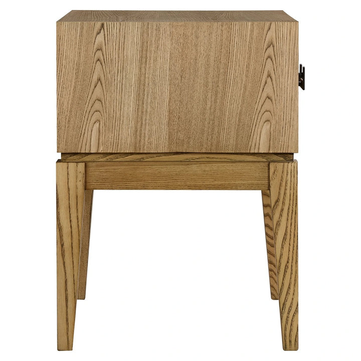 Dianthe One Drawer Side Table - Natural