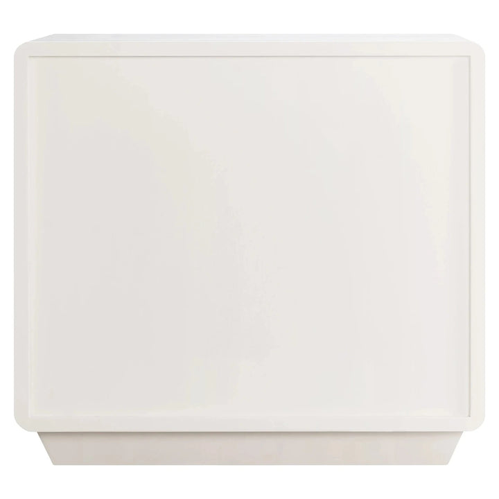 Dorota Two Drawer Bedside Table - Ivory