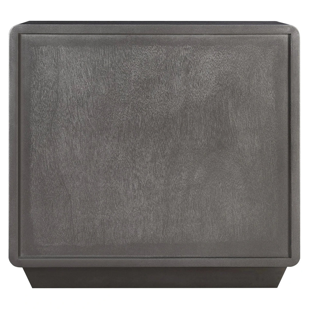 Dorota Two Drawer Bedside Table - Brown Grey