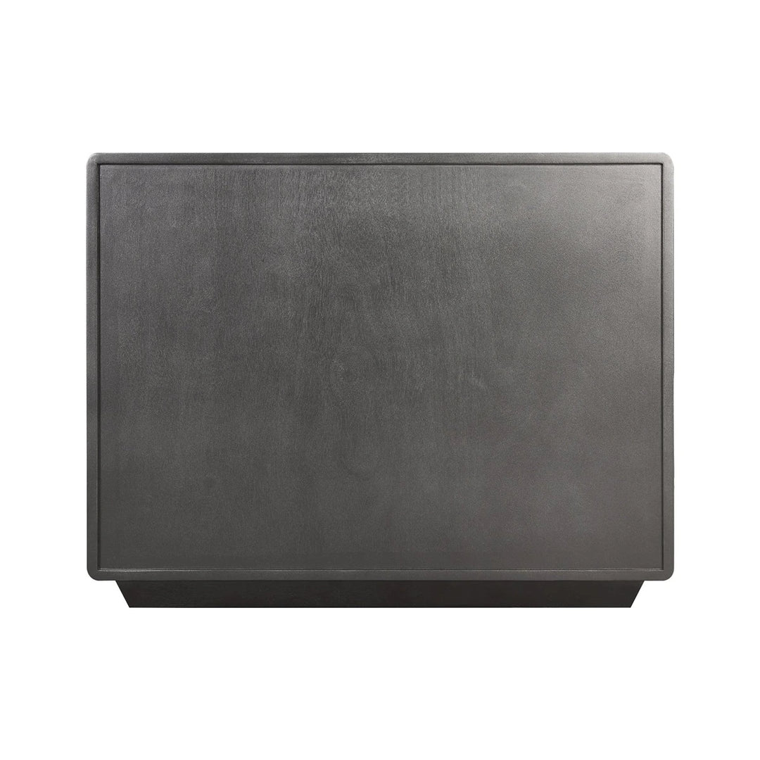 Dorota Wood Veneer Three Drawer Chest - Brown Grey