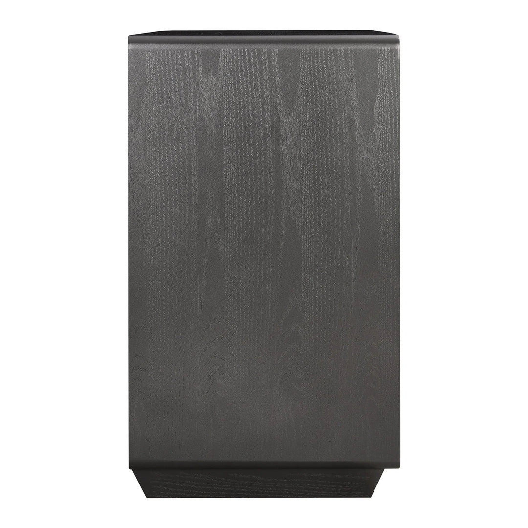 Dorota Wood Veneer Seven Drawer Dressing Table - Brown Grey