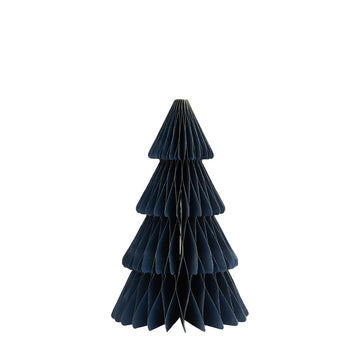 Gallery Interiors Merry Midnight Paper Tree Décor Navy