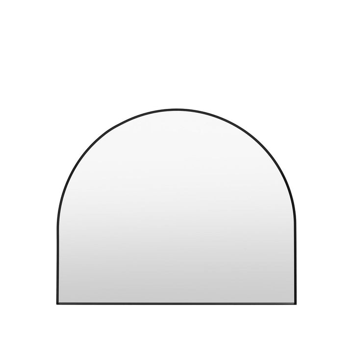 Holworth Overmantle Mirror 110x90cm - Black GalleryDirect 1