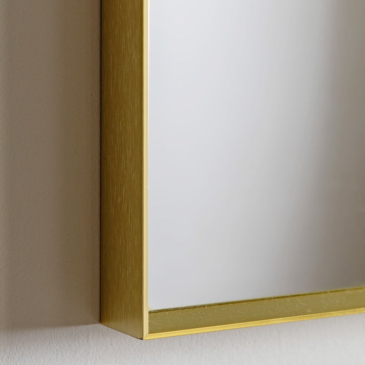 Holworth Overmantle Mirror 110x90cm - Gold GalleryDirect 3