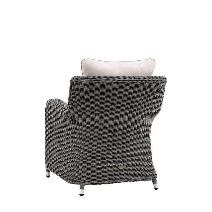 Windsor Set of 2 Outdoor Lounge Chairs - Grey GalleryDirect 4