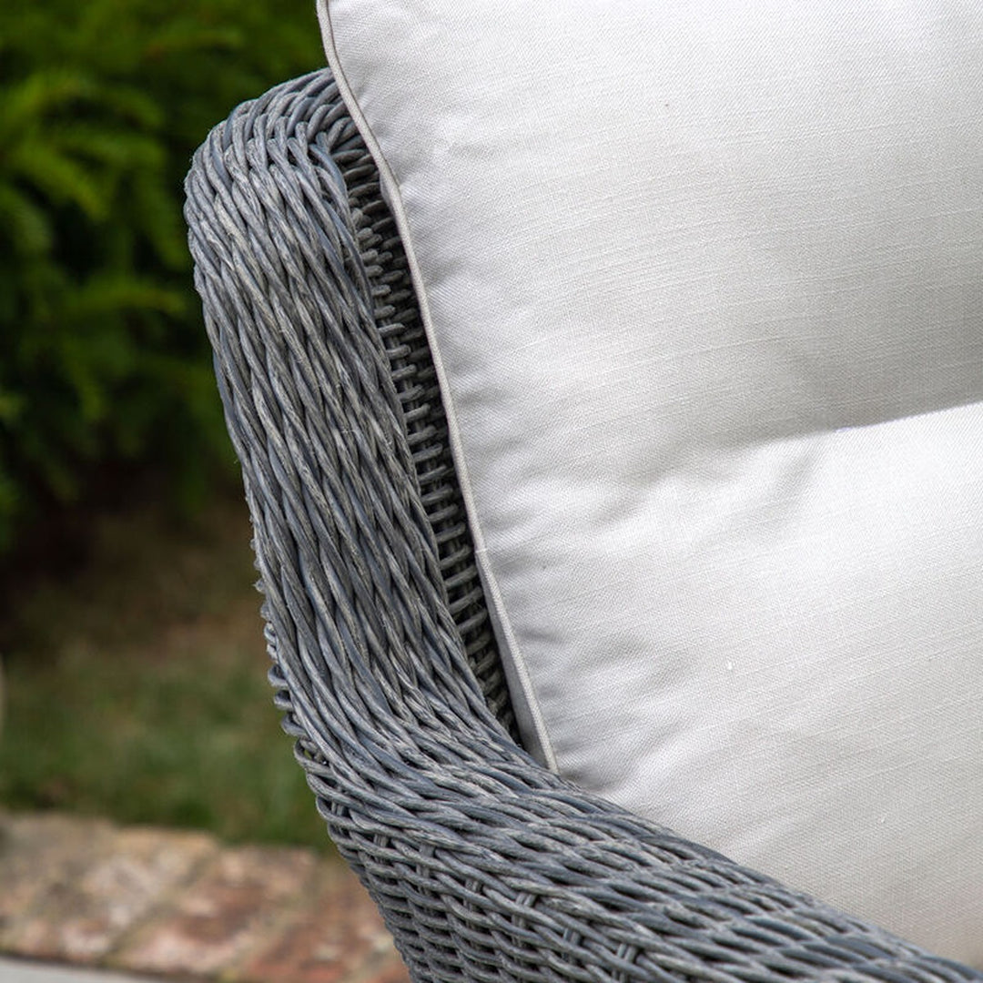 Windsor Set of 2 Outdoor Lounge Chairs - Grey GalleryDirect 9