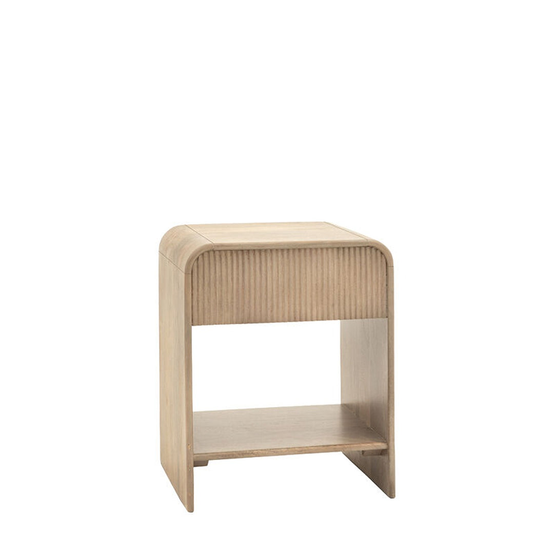 Catala 1 Drawer Bedside Table - Grey GalleryDirect 13