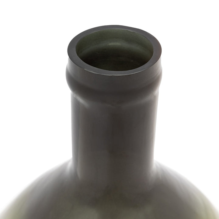 Rueda Giant Glass Bottle Vase - Olive GalleryDirect 4