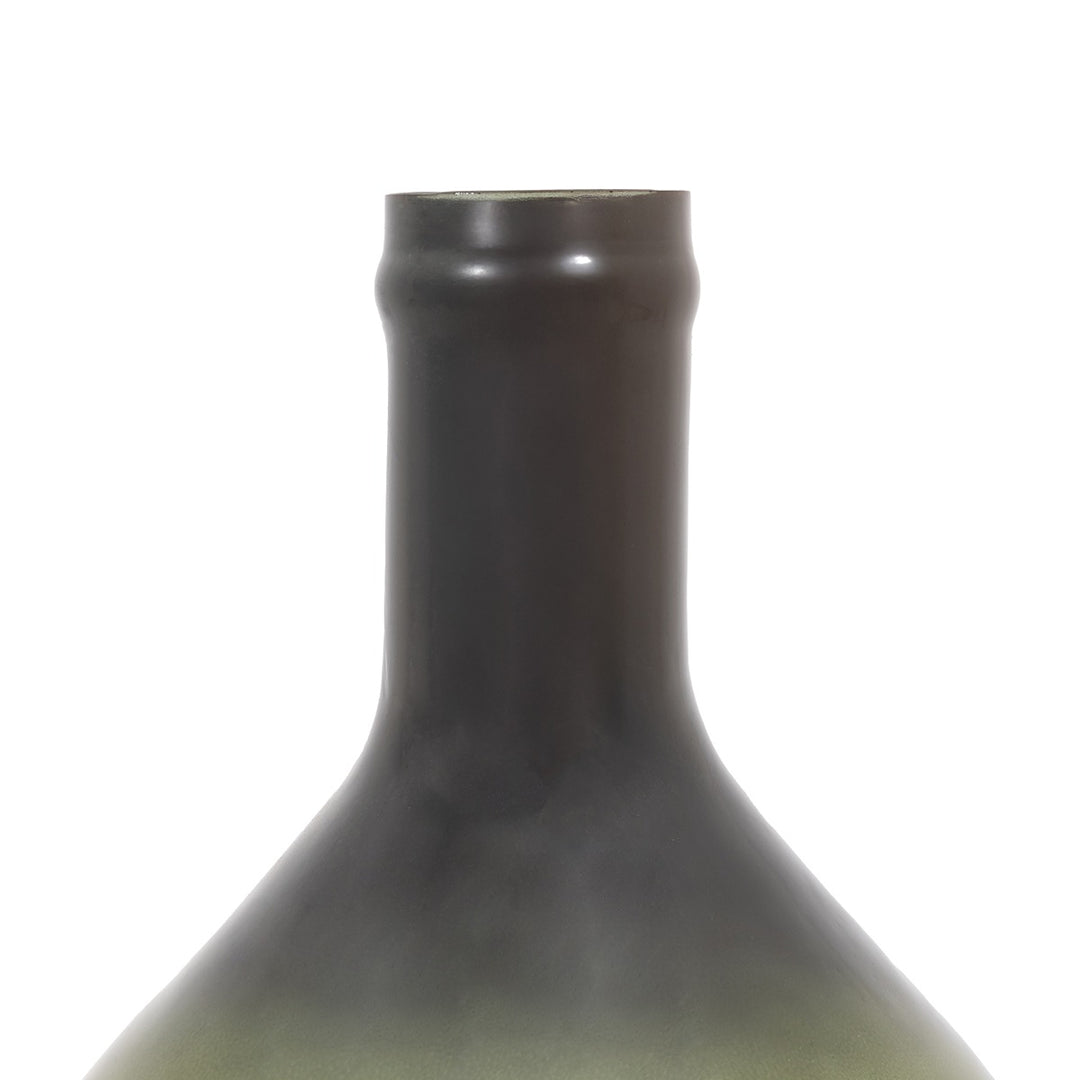 Rueda Giant Glass Bottle Vase - Olive GalleryDirect 5