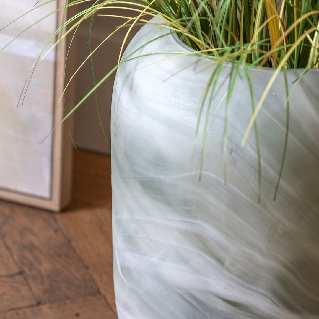 Caldeira Handblown Glass Vase - Sage GalleryDirect 3