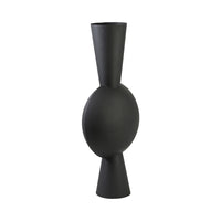 Light & Living Kavandu Decorative Vase - Matt Black