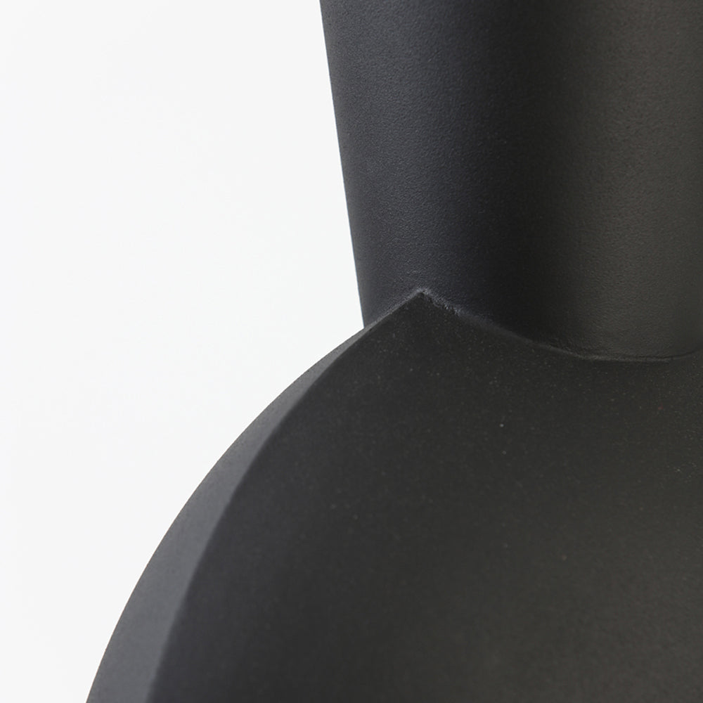 Light & Living Kavandu Decorative Vase - Matt Black