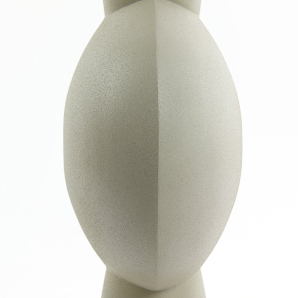 Light & Living Kavandu Decorative Vase - Light Grey