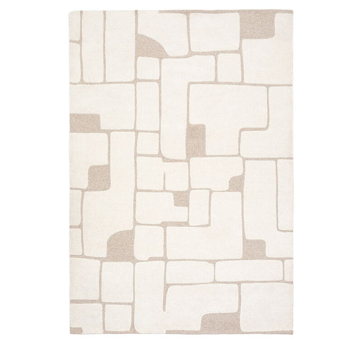Tufted Graphic Rug 160x230cm - White GalleryDirect 7