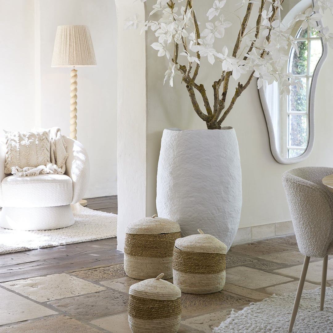 Tingri Vase - Cream Light & Living 10