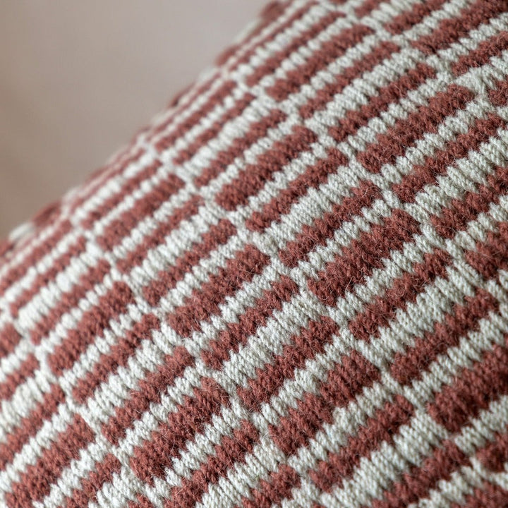 Rauma Wool Woven Pouffe - Nutmeg GalleryDirect 3