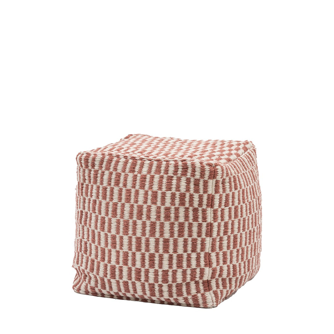 Rauma Wool Woven Pouffe - Nutmeg GalleryDirect 4