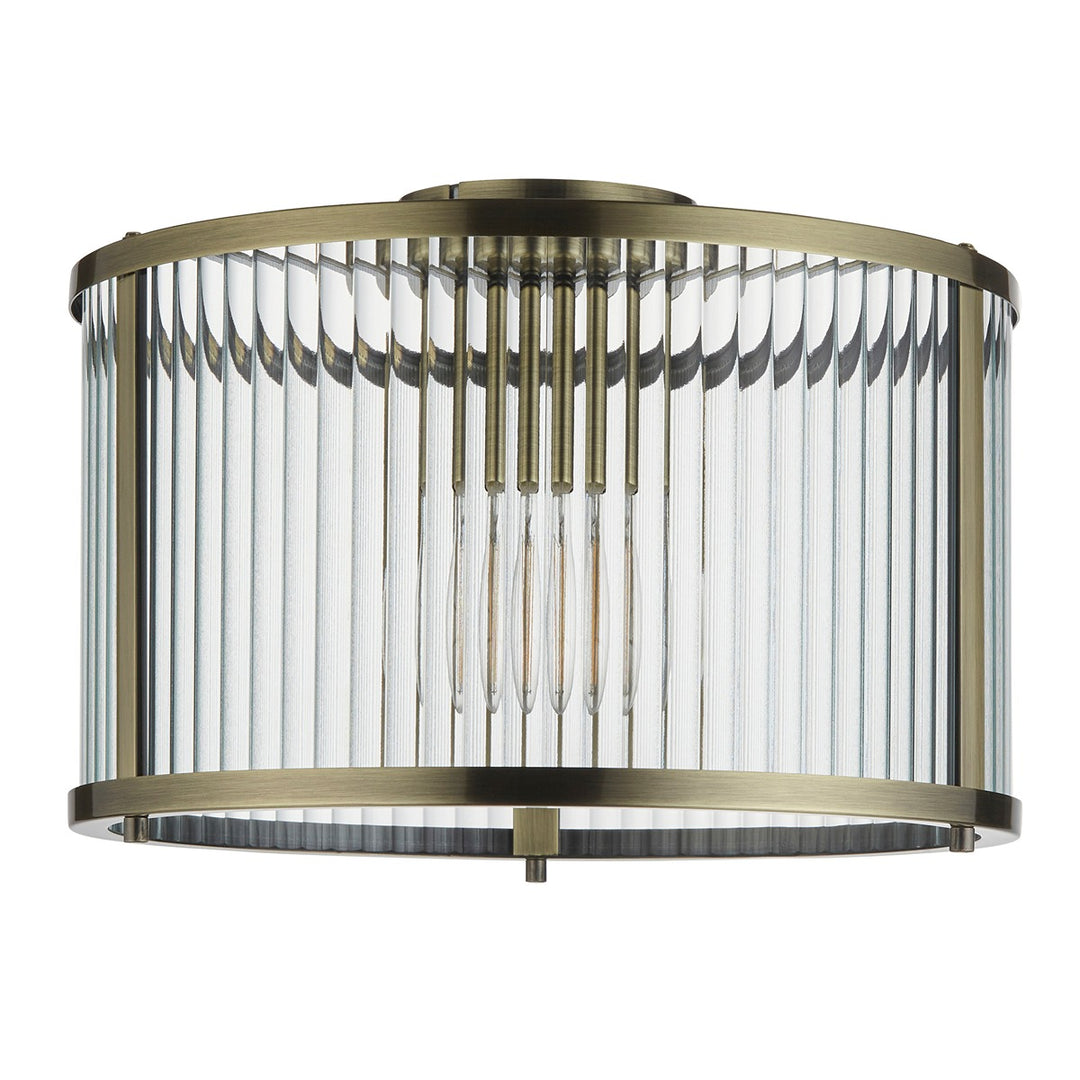 Rauma Wool Woven Pouffe - Olive GalleryDirect 8