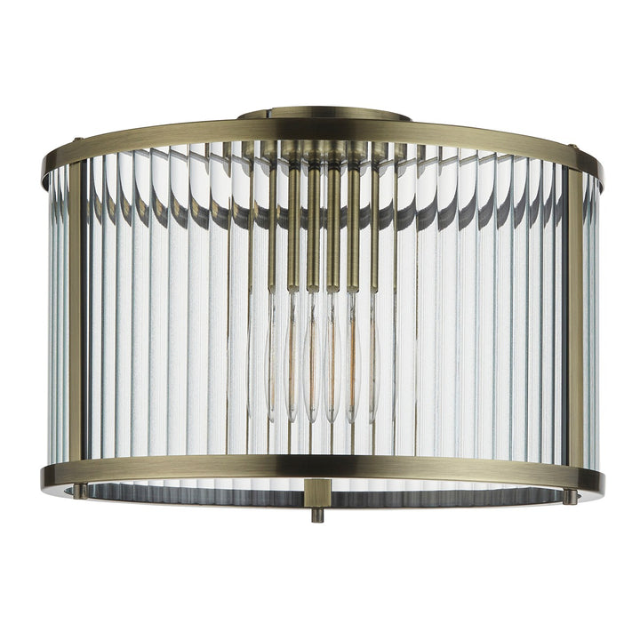 Rauma Wool Woven Pouffe - Olive GalleryDirect 8