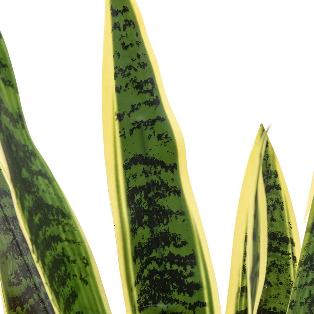 faux sansevieria plant Potted Faux Sansevieria Plant
