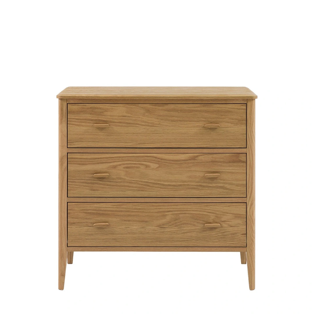 Camden 3 Drawer Chest - Natural