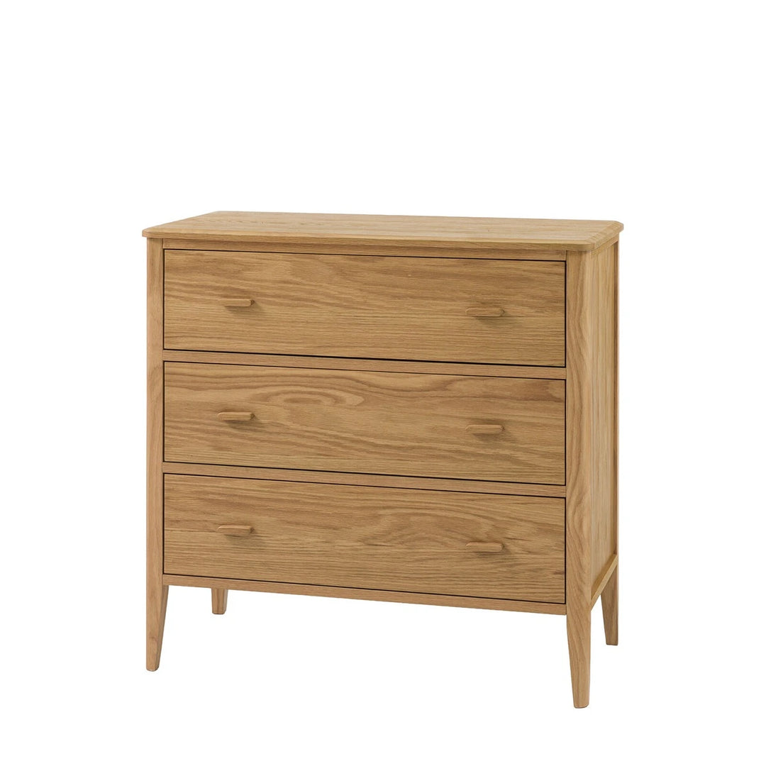 Camden 3 Drawer Chest - Natural