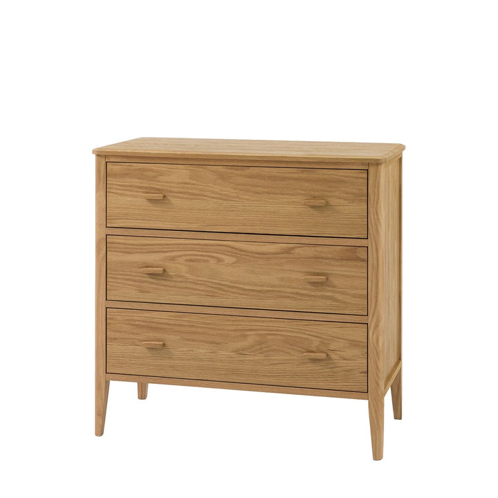 Camden 3 Drawer Chest - Natural