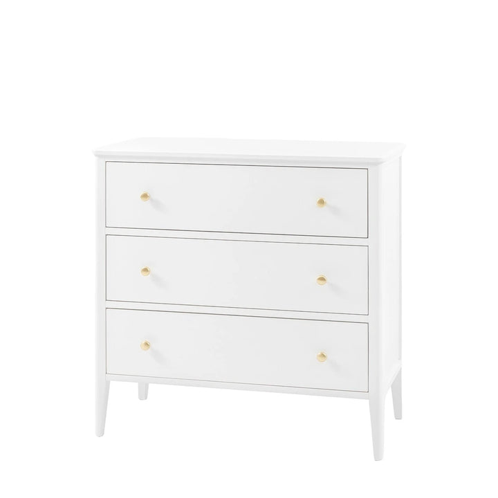 Acton 3 Drawer Chest - White