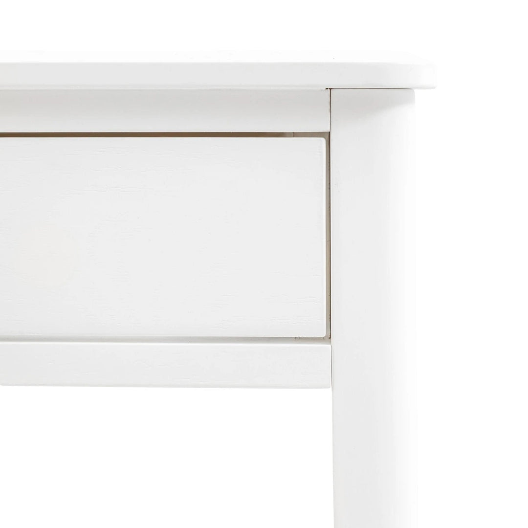 Acton 2 Drawer Console - White
